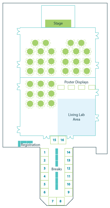 Natural Channels Exhibitor Floorplan